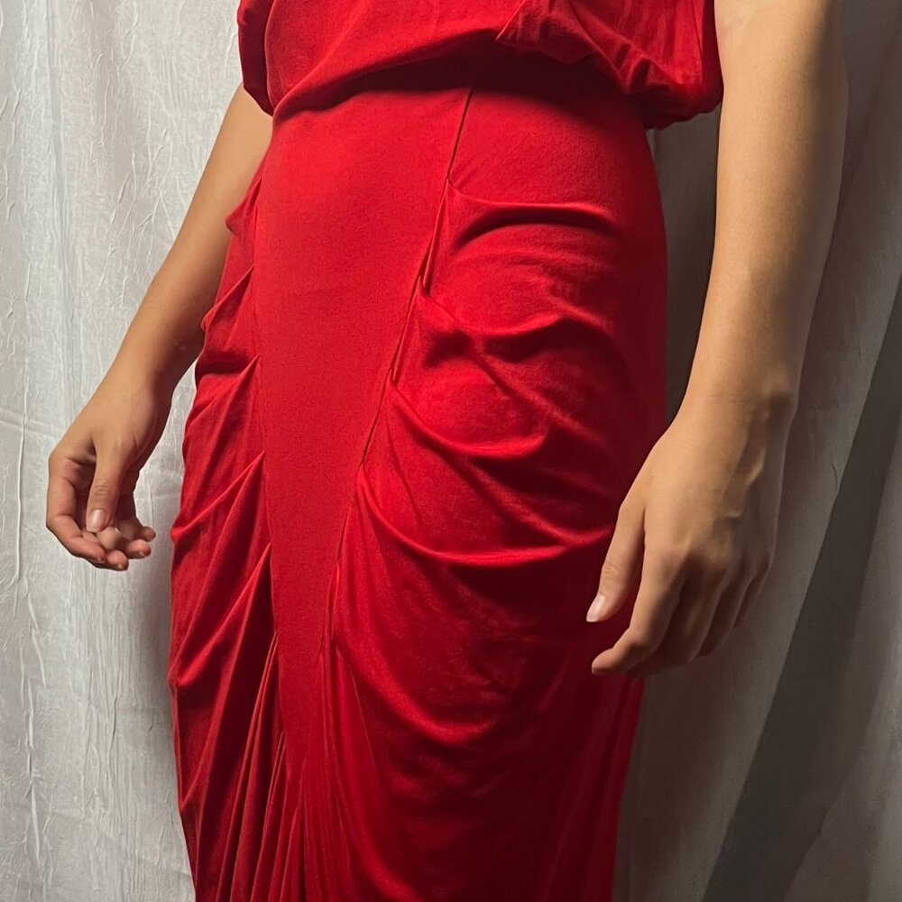 Red dress